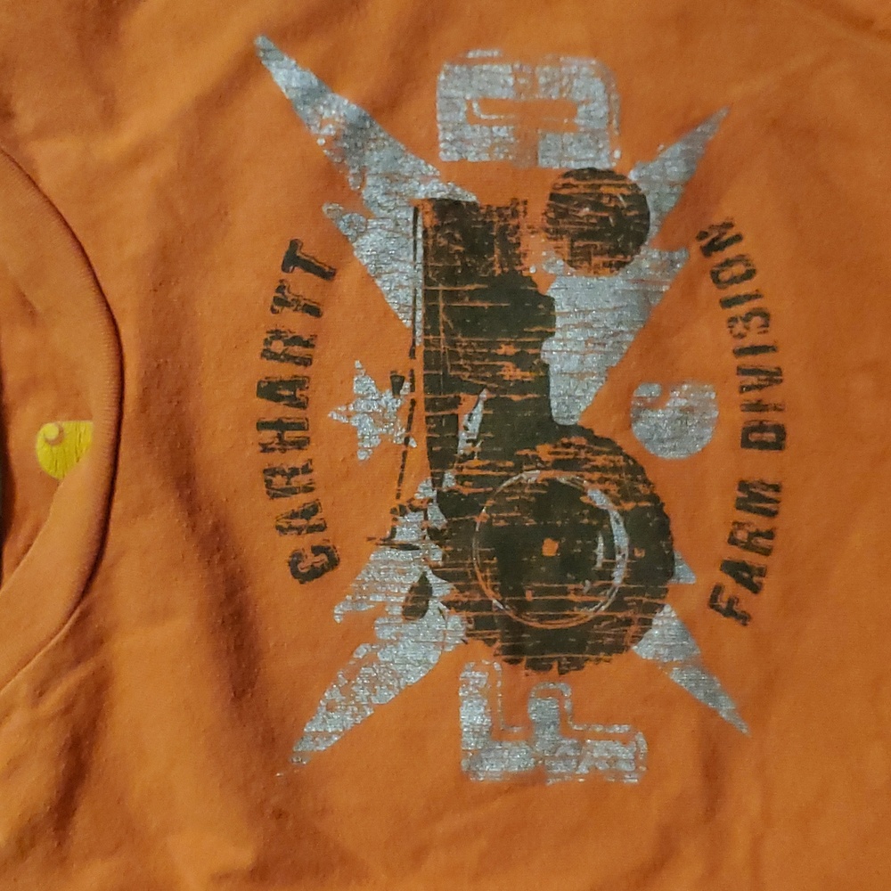 2T Carhartt Farm Division Long Sleeve Tee #J27